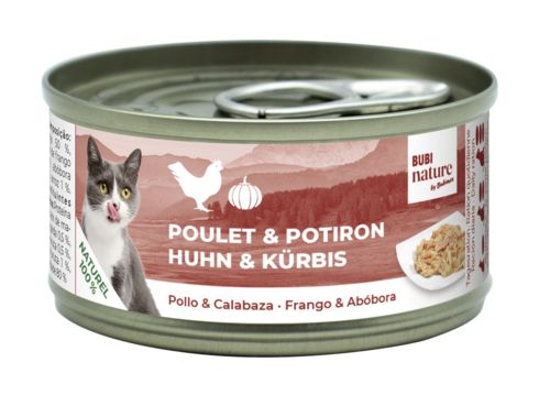 BUBI NATURE Poulet Potiron Chat
