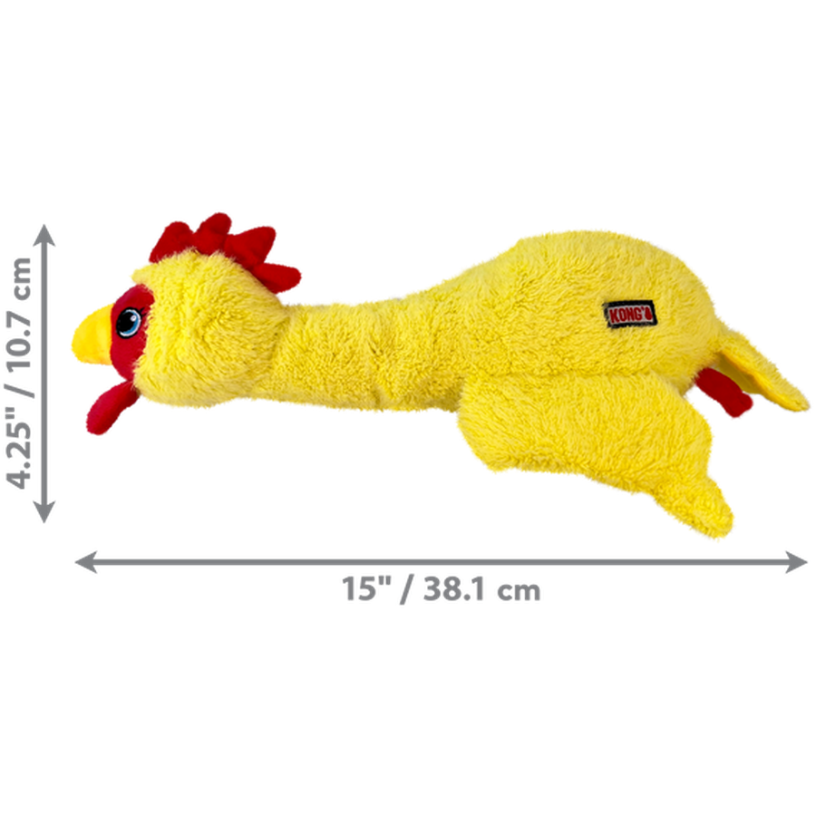 KONG Scruffs Poulet Medium/Large Jouet pour Chien