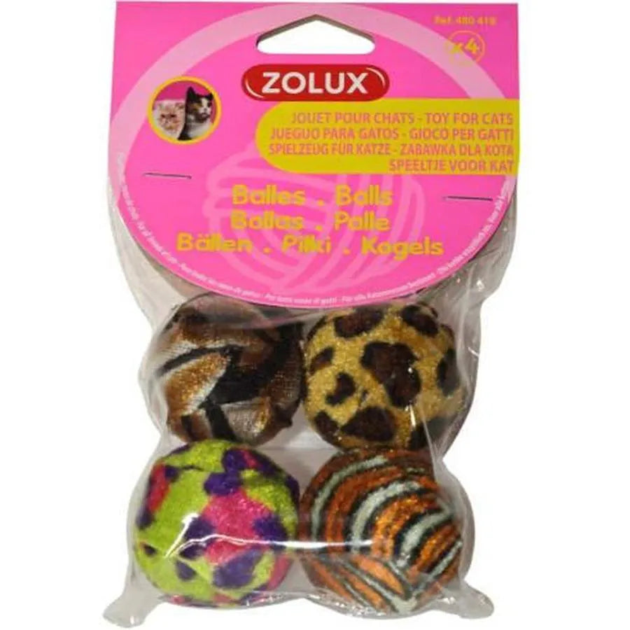 ZOLUX Jouet Chat Balle Hérisson 4 cm