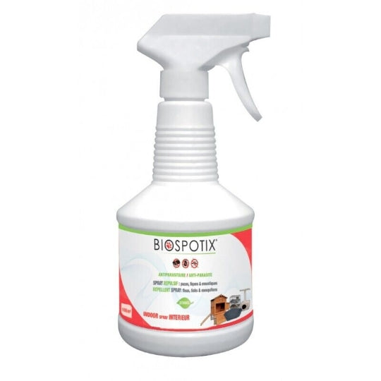 ZOOMALIN Biospotix Indoor Spray Antiparasitaire Environnement 500ml