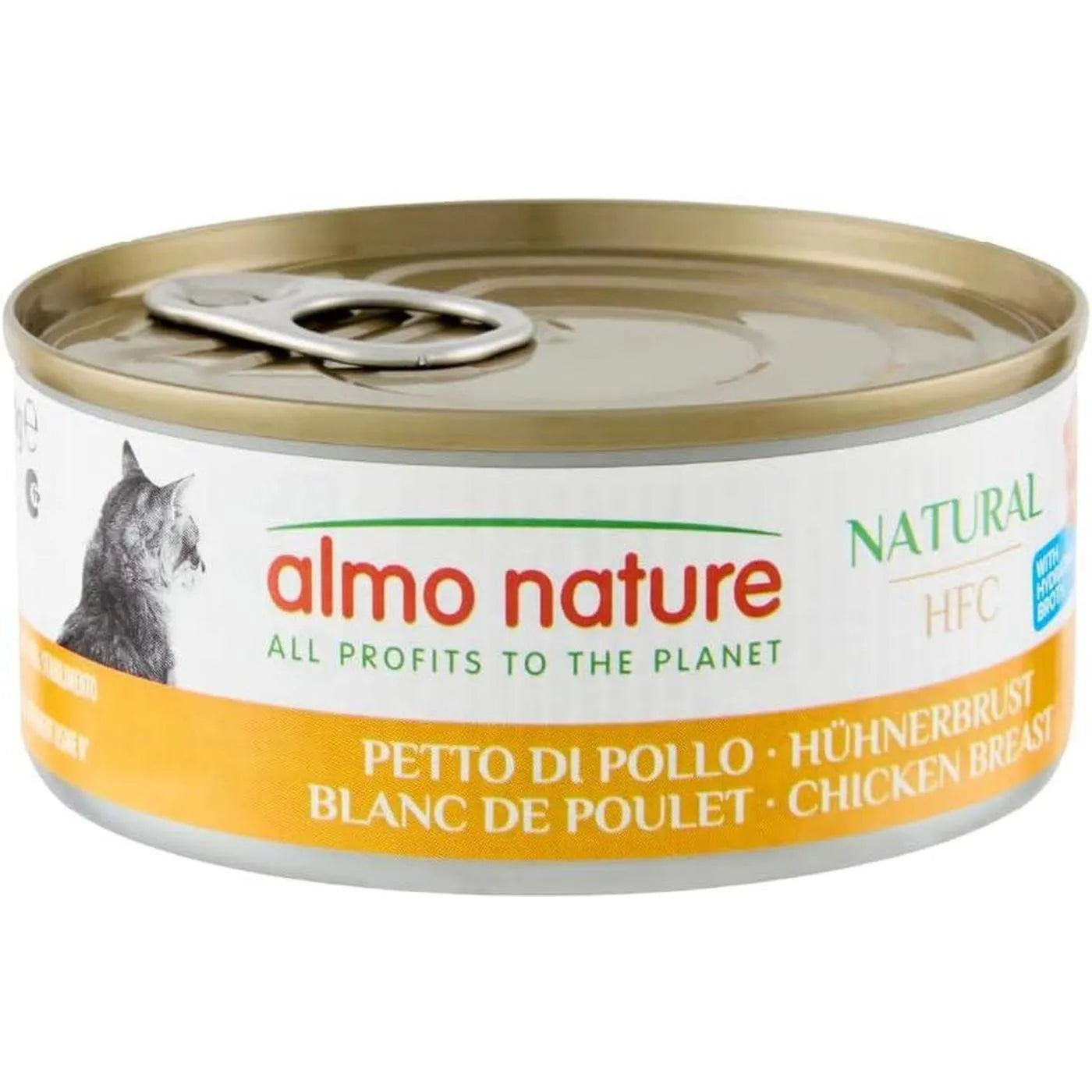 ALMO NATURE HFC Natural Poitrine de Poulet 150g (Lot de 24)