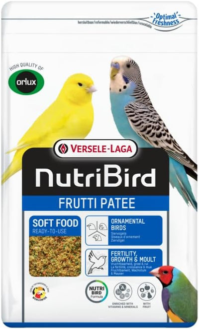 VERSELE LAGA NutriBird Frutti Patee Soft Food Fruits 1kg