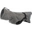 TRIXIE Peignoir Serviette pour Chien Gris Taille L Dos 60 cm Tissu Éponge Réglable