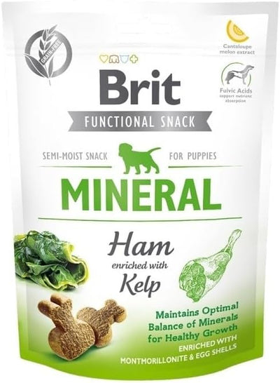 BRIT Care Dog Functional Snack Mineral Puppy Jambon 150g