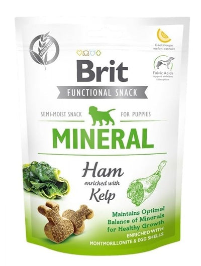 BRIT Mineral Friandise Complémentaire Chiot Jambon Enrichi au Kelp 150g