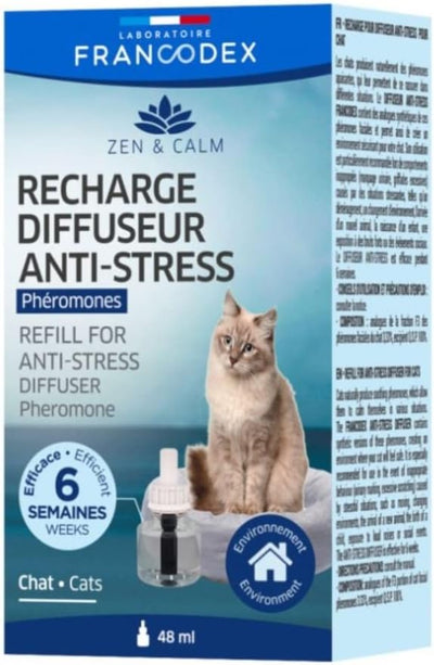 FRANCODEX Recharge Anti-Stress Chat et Chaton 48ml
