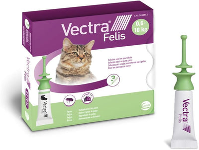 VECTRA Felis Solution Spot-on pour Chats 3 pipettes