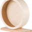 TRIXIE Roue d'exercice pour hamster en bois et liège 28 cm
