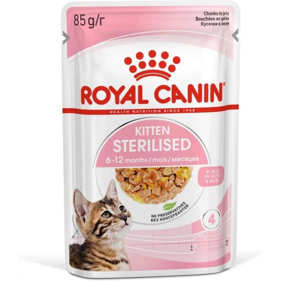ROYAL CANIN Kitten Sterilised Gelée 12x85g