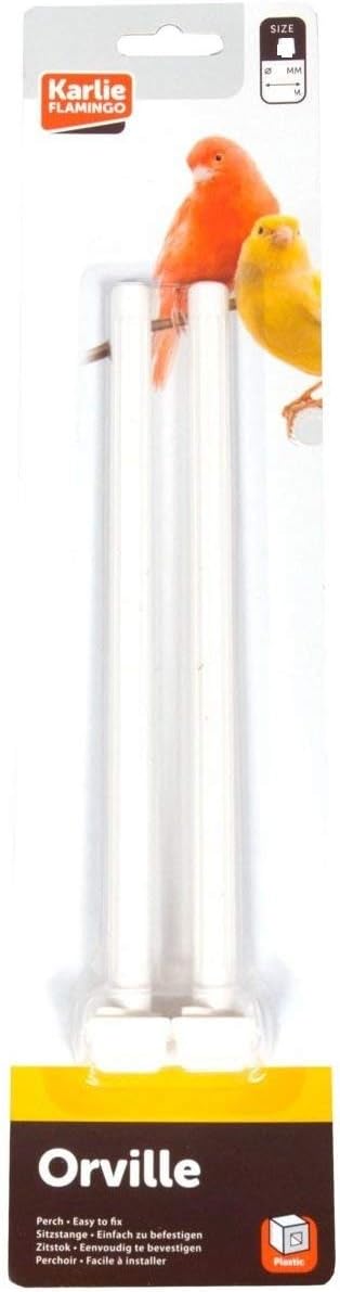 FLAMINGO Perchoir Tournant Orville 2 Pièces 16cm pour Oiseaux