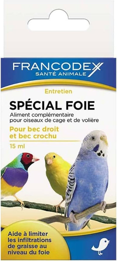 FRANCODEX Spécial Foie Complément Alimentaire Foie Chats et Chiens 6x15ml