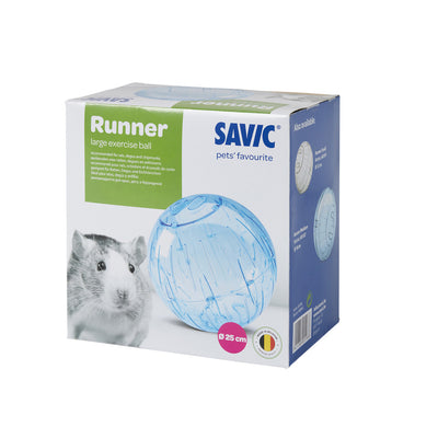 SAVIC Runner Large 25cm Balle d'Exercice pour Petits Animaux