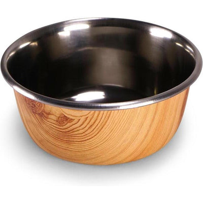 Vadigran Mangeoire Design Bois et Inox 950ml