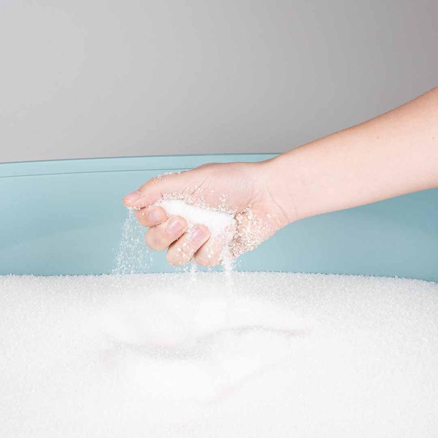 LAROY Premium Silica Fine Litière Agglomérante Blanc 16L