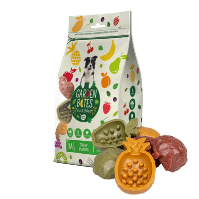 LAROY Garden Bites Fruity Buddies L Friandises Végétariennes pour Chiens Grande Taille