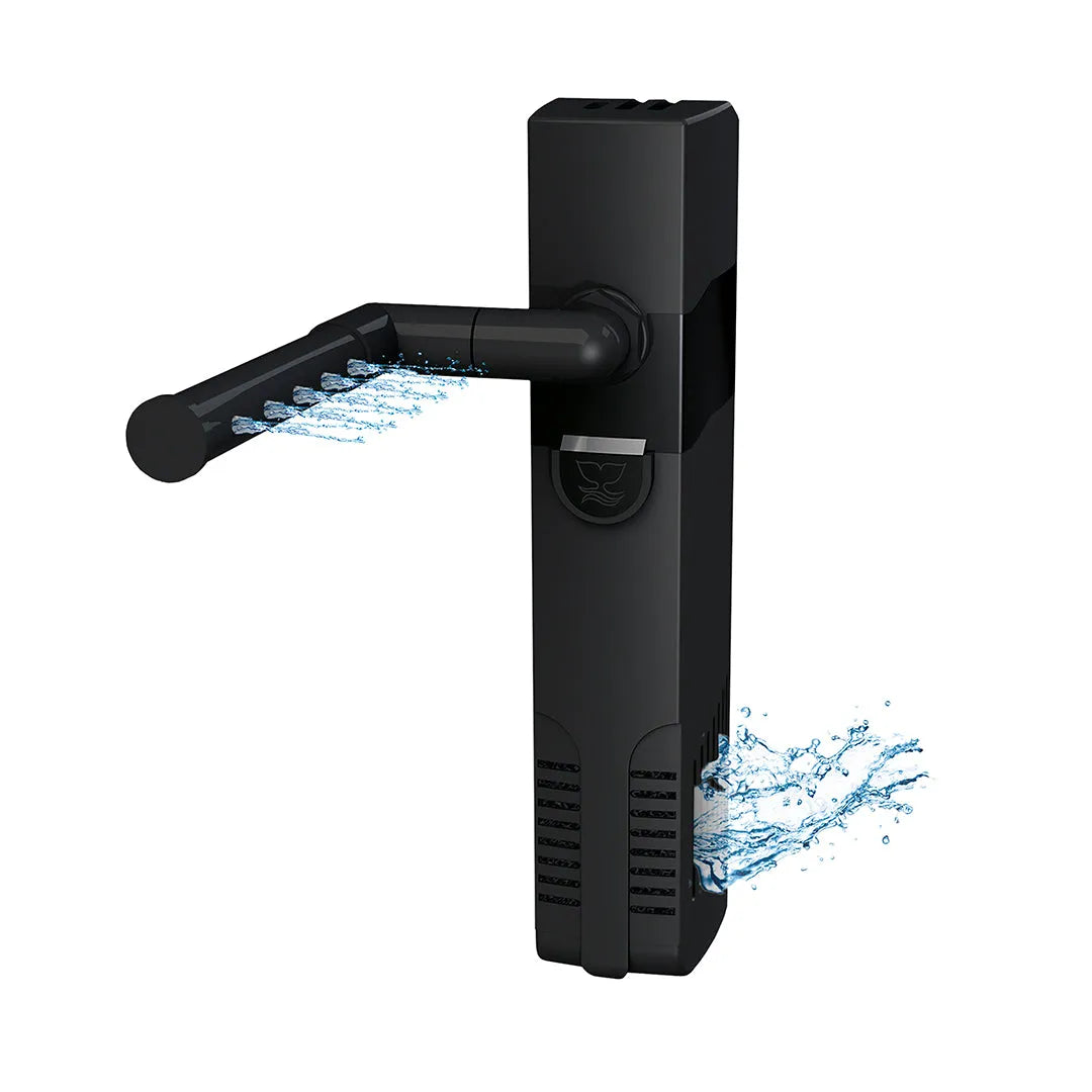 LAROY Filtre Interne avec Éponges pour Aquarium Eau Douce et Eau de Mer