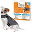 ZOOMALIN Gilet relaxant pour chien Anti-Stress par Pression Douce Gris Toutes Tailles