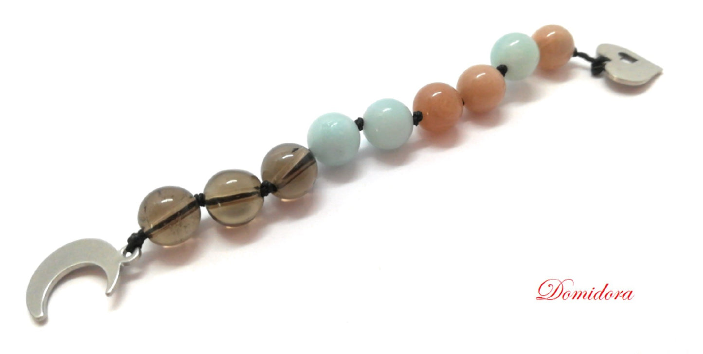 GRIZO Echelle perles 40cm Jouet pour Oiseaux en Bois Coloré