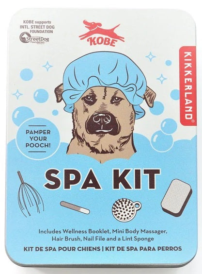 KIKKERLAND Dog Spa Kit Kit Spa pour Chien Kobe