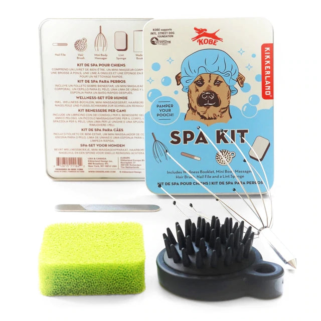 KIKKERLAND Dog Spa Kit Kit Spa pour Chien Kobe