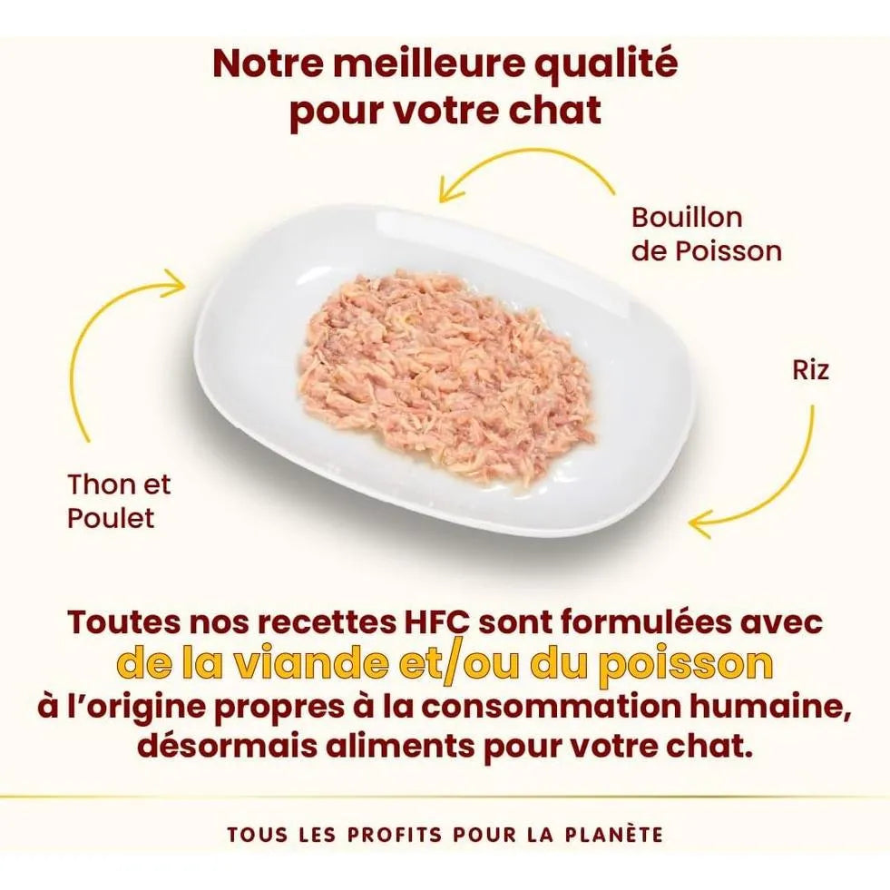 ALMO NATURE HFC Natural Thon et Poulet 150g