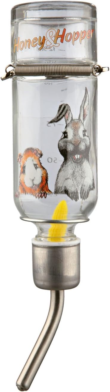 TRIXIE 3x Biberon Honey & Hopper en Verre 125ml