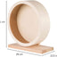 TRIXIE Roue d'exercice pour hamster en bois et liège 28 cm