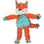 KONG Floppy Knots Fox S/M Jouet Peluche Renard Petit/Moyen Chien