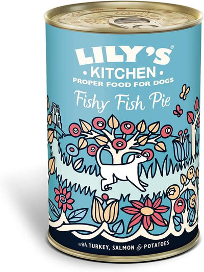 LILY'S KITCHEN Fishy Fish Pie with Peas pour Chien 400g