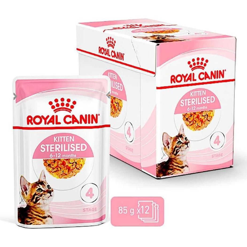 ROYAL CANIN Kitten Sterilised Gelée 12x85g