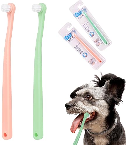 TRIXIE Set Brosses à Dents Silicone Doigt 6 cm Chiens et Chats 2 pièces