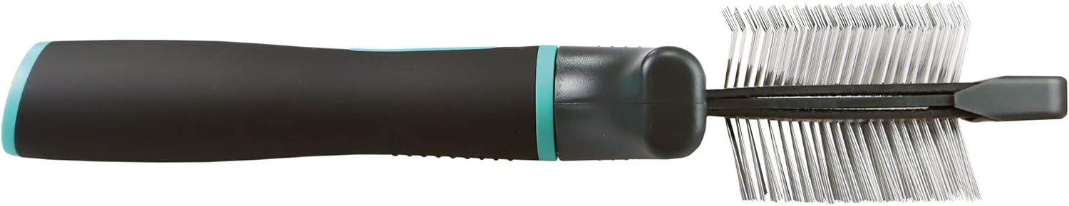 ZOLUX Slicker Double Flexible ANAH Medium Multicolore 7.2x5.5x21cm