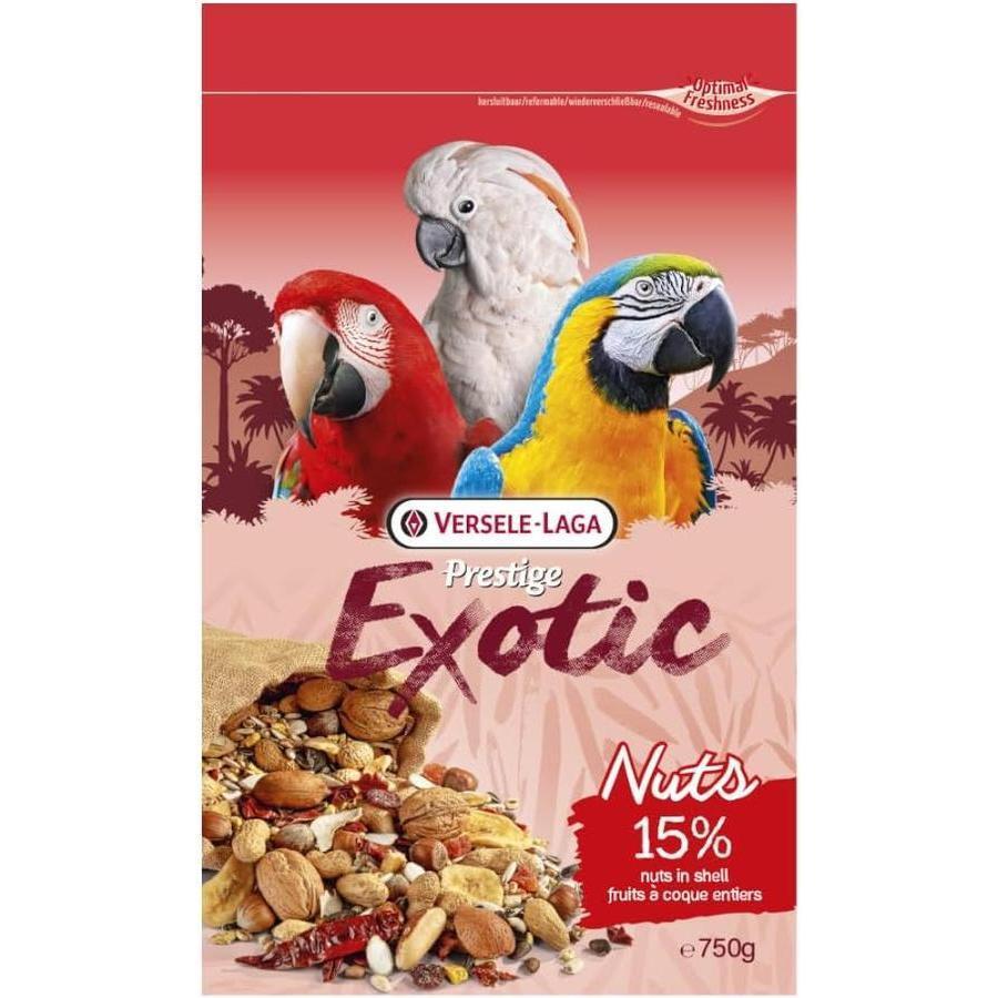 VERSELE LAGA Prestige Perroquets Exotic Nuts Mix 6x750g