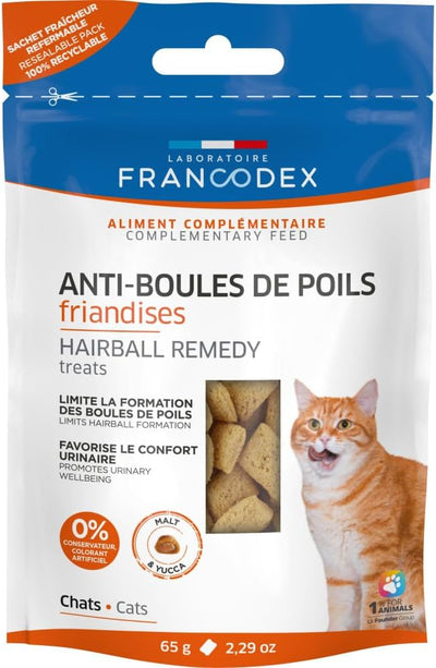 FRANCODEX Friandises Chat Intérieur 65g