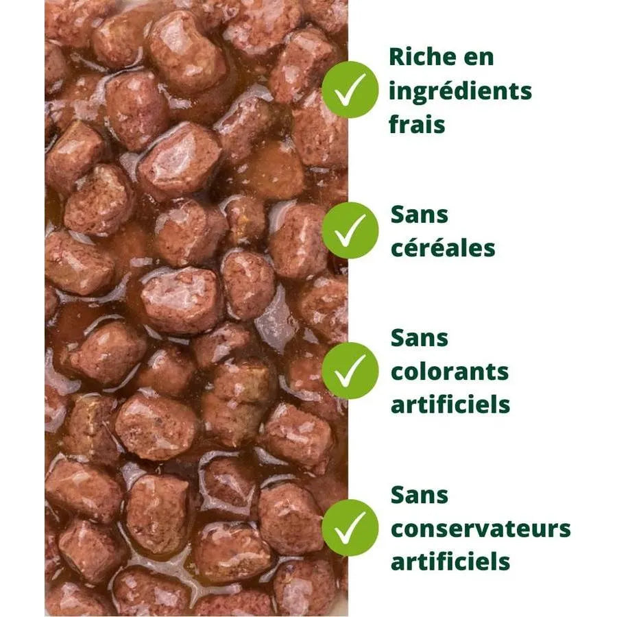 EQUILIBRE & INSTINCT Emincés Croissance pour Chat Junior au Poulet 12x85g