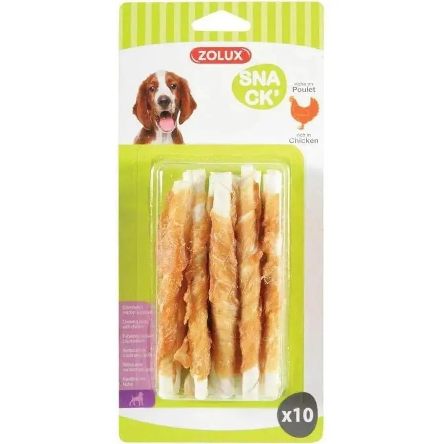 ZOLUX Bâtonnets à mâcher au Poulet x10