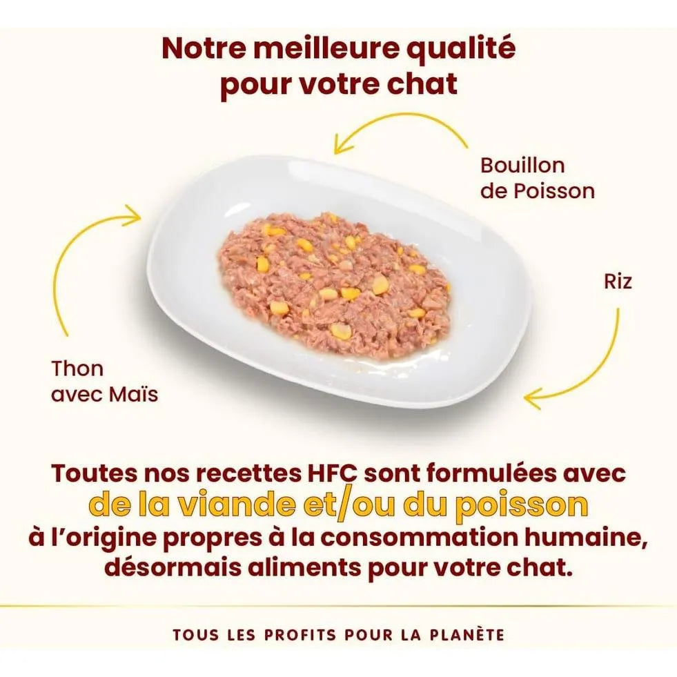 ALMO NATURE HFC Natural Thon avec Maïs 70g