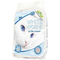 SIVOCAT White Ultra Litière pour Chat Ultra Compacte 12L Argile Naturelle Parfumée Anti-Odeurs