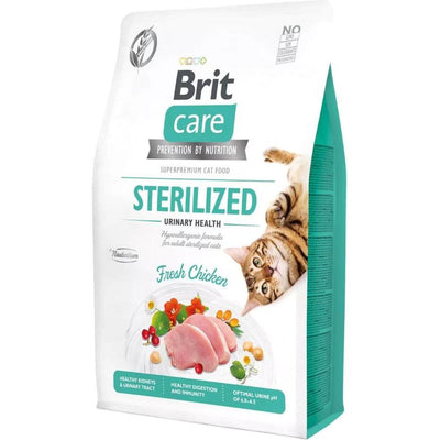 BRIT CARE CAT Grain Free Sterilized Urinary Health Poulet 2kg