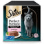 SHEBA Perfect Portions Terrine Luxe au Saumon pour Chats Adultes 3x75g