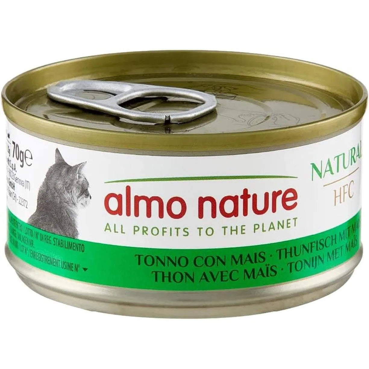 ALMO NATURE HFC Natural Thon avec Maïs 70g
