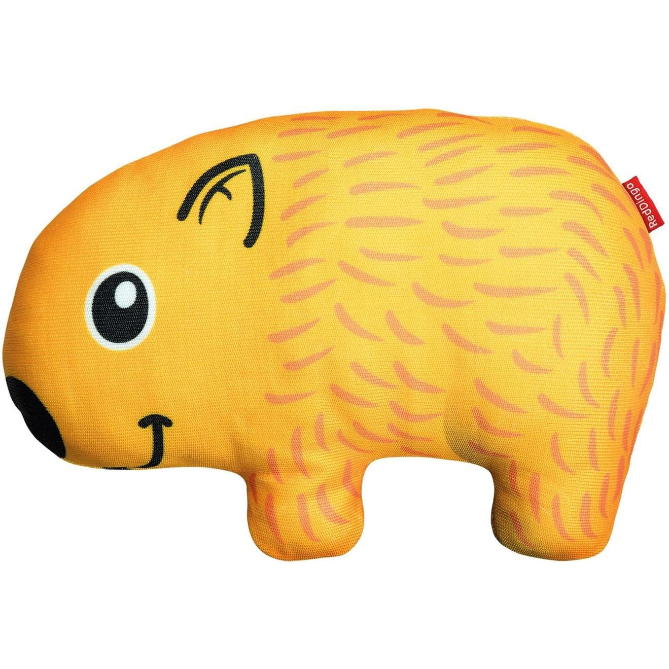 ZOOMALIN Jouet Peluche Durable Wombat Jaune 21,5cm Chien