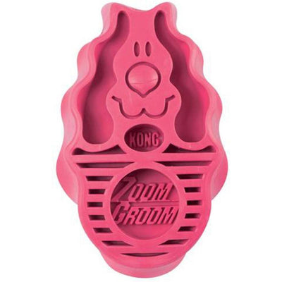 KONG ZoomGroom Brosse pour chien Caoutchouc souple