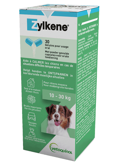 ZYLKENE Chiens moyens 10-30 kg 225 mg, 30 gélules