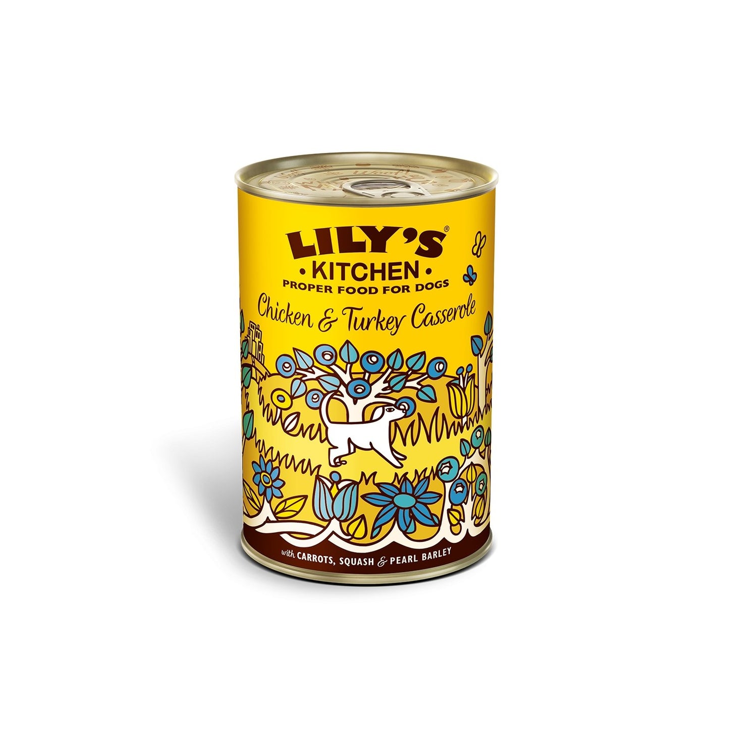 LILY'S KITCHEN Adulte Terrine Chicken Casserole Poulet Dinde et Légumes 150g