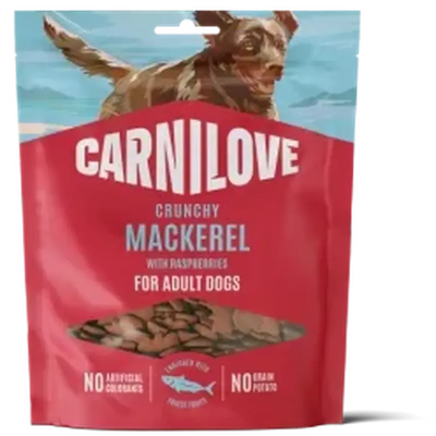SNACK CRUNCHY ADULT MAQUEREAU FRAMBOISES