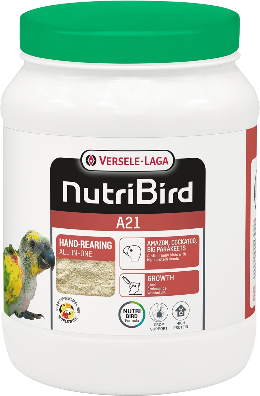 VERSELE LAGA NutriBird A21 Aliment d'Elevage à la Main pour Oisillon 800g