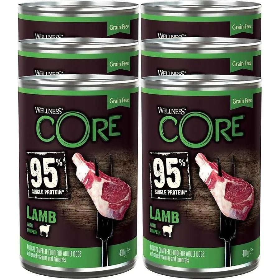 WELLNESS CORE 95% Agneau et Potiron 400g
