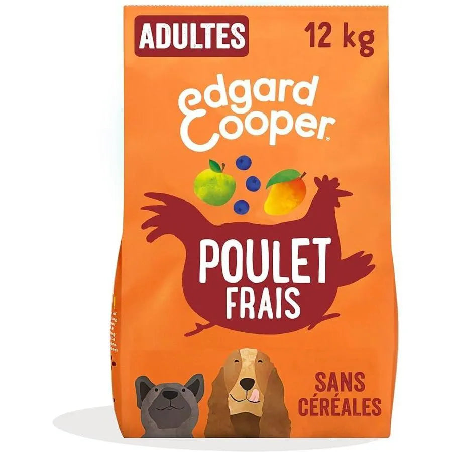 EDGARD COOPER DOG AD Poulet Frais & Mangues 2.5kg