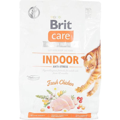 BRIT CARE CAT ADULT INDOOR Dinde Poulet 2kg